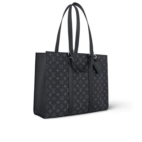 Sac Plat 24H Monogram Eclipse 